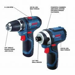 Bosch CLPK22-120 12V Lithium-Ion 3/8 In. Drill Driver And Impact Driver Combo Kit -Bosch Sales Shop bshnclpk22 120 h