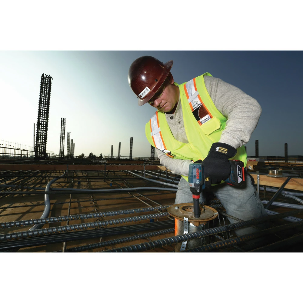 Bosch CLPK251-181 18V 4.0 Ah Cordless Lithium-Ion EC Brushless Impact Driver And Drill Driver Combo Kit 5 Bosch CLPK251-181 18V 4.0 Ah Cordless Lithium-Ion EC Brushless Impact Driver And Drill Driver Combo Kit - Image 5