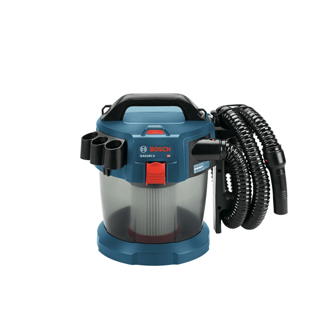Bosch GAS18V-3N 18V 2.6 Gal. Wet/Dry Vacuum Cleaner With HEPA Filter (Tool Only) 3 Bosch GAS18V-3N 18V 2.6 Gal. Wet/Dry Vacuum Cleaner With HEPA Filter (Tool Only) - Image 3