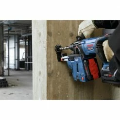 Bosch GBH18V-26DK24 Bulldog 18V EC Brushless Lithium-Ion 1 In. Cordless SDS-plus Rotary Hammer Kit With 2 Batteries (8 Ah) -Bosch Sales Shop bshngbh18v 26dk24 g