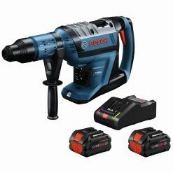 Bosch GBH18V-45CK24 PROFACTOR 18V Cordless SDS-max 1-7/8 In. Rotary Hammer Kit With BiTurbo Brushless Technology Kit With (2) 8 Ah Batteries