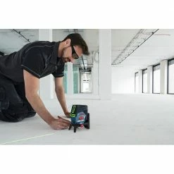 Bosch GCL100-80CG 12V Green-Beam Cross-Line Laser With Plumb Points -Bosch Sales Shop bshngcl100 80cg h