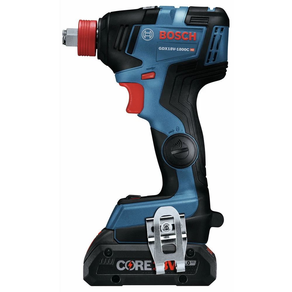 Bosch GDX18V-1800CB15 18V Brushless Socket Ready Impact Driver Kit With 4.0 Ah CORE Compact Battery 3 Bosch GDX18V-1800CB15 18V Brushless Socket Ready Impact Driver Kit With 4.0 Ah CORE Compact Battery - Image 3