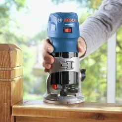 Bosch GKF125CEPK Colt 7 Amp 1.25 HP Variable-Speed Palm Router Combo Kit -Bosch Sales Shop bshngkf125cepk j