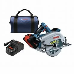 Bosch GKS18V-25CB14 PROFACTOR 18V Cordless 7-1/4 In. Circular Saw Kit With BiTurbo Brushless Technology Kit With (1) CORE18V 8.0 Ah PROFACTOR Performance Battery
