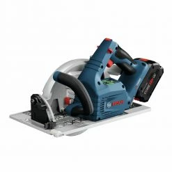Bosch GKS18V-25GCB14 PROFACTOR 18V Cordless 7-1/4 In. Circular Saw Kit With BiTurbo Brushless Technology And Track Compatibility Kit With (1) 8 Ah Battery -Bosch Sales Shop bshngks18v 25gcb14 c
