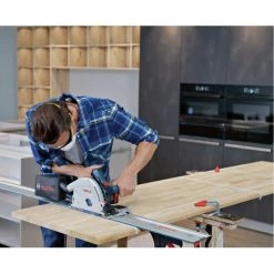Bosch GKT18V-20GCL PROFACTOR 18V Cordless 5-1/2 In. Track Saw With BiTurbo Brushless Technology And Plunge Action (Tool Only) -Bosch Sales Shop bshngkt18v 20gcl h