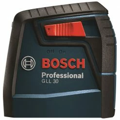 Bosch GLL 30 30 Ft. Self-Leveling Cross-Line Laser -Bosch Sales Shop bshngll30 b