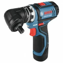Bosch GSR12V-140FCB22 12V Max Lithium-Ion FlexiClick 5-in-1 1/4 In. Cordless Drill Driver System Kit (2 Ah) -Bosch Sales Shop bshngsr12v140fcb i