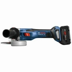 Bosch GWS18V-13CB14 PROFACTOR 18V Cordless 5-6 In. Angle Grinder Kit With BiTurbo Brushless Technology Kit With (1) CORE18V 8.0 Ah PROFACTOR Performance Battery -Bosch Sales Shop bshngws18v 13cb14 c