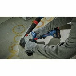 Bosch GWS18V-8B15 18V EC Brushless Lithium-Ion 4-1/2 In. Cordless Connected Angle Grinder Kit With No Lock-On Paddle Switch (4 Ah) -Bosch Sales Shop bshngws18v 8b15 d