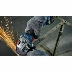 Bosch GWS18V-8N 18V Brushless Lithium-Ion 4-1/2 In. Cordless Angle Grinder With Slide Switch (Tool Only) -Bosch Sales Shop bshngws18v 8n e