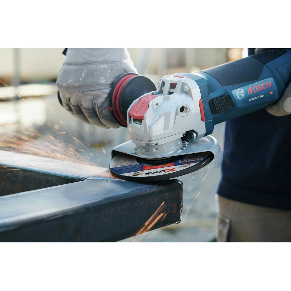 Bosch GWX13-50 X-LOCK 5 In. Angle Grinder 3 Bosch GWX13-50 X-LOCK 5 In. Angle Grinder - Image 3