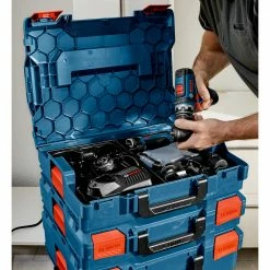 Bosch LBOXX-2 6 In. Stackable Storage Case -Bosch Sales Shop bshnl boxx2 g