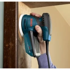 Bosch ROS20VSC 5 In. VS Palm Random Orbit Sander Kit With Canvas Carrying Bag -Bosch Sales Shop bshnros20vsc c