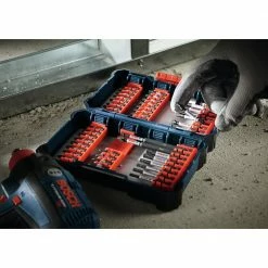 Bosch SDMS44 44-Piece Impact Tough Screwdriving Custom Case System Set -Bosch Sales Shop bshnsdms44 f
