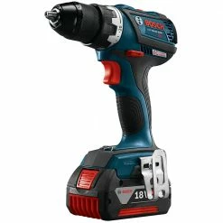 Factory Reconditioned Bosch DDS183-01-RT 18V Lithium-Ion EC Brushless Compact Tough 1/2 In. Cordless Drill Driver Kit (4 Ah) -Bosch Sales Shop bshrdds183 01 rt b