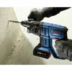 Factory Reconditioned Bosch GBH18V-20N-RT 18V Compact Lithium-Ion 3/4 In. Cordless SDS-plus Rotary Hammer (Tool Only) -Bosch Sales Shop bshrgbh18v 20n rt c
