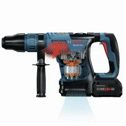 Factory Reconditioned Bosch GBH18V-36CK24-RT PROFACTOR 18V Brushless Lithium-Ion 1-9/16 In. Cordless SDS-max Rotary Hammer Kit With BiTurbo Technology And (2) 8 Ah Batteries -Bosch Sales Shop bshrgbh18v 36ck24 rt c