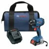 Factory Reconditioned Bosch GDR18V-1400B12-RT 18V Compact Lithium-Ion 1/4 In. Cordless Hex Impact Driver Kit (2 Ah)