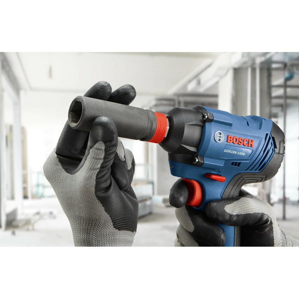 Factory Reconditioned Bosch GDX18V-1600B12-RT 18V Freak Lithium-Ion 1/4 In. And 1/2 In. Cordless Two-In-One Bit/Socket Impact Driver Kit (2 Ah) 6 Factory Reconditioned Bosch GDX18V-1600B12-RT 18V Freak Lithium-Ion 1/4 In. And 1/2 In. Cordless Two-In-One Bit/Socket Impact Driver Kit (2 Ah) - Image 6