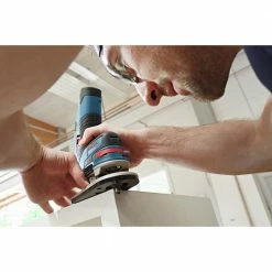 Factory Reconditioned Bosch GKF12V-25N-RT 12V Max Brushless Lithium-Ion 1/4 In. Cordless Palm Edge Router (Tool Only) -Bosch Sales Shop bshrgkf12v 25n rt h