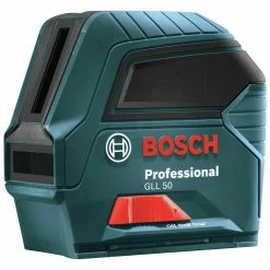 Factory Reconditioned Bosch GLL50HC-RT Self-Leveling Cordless Cross-Line Laser -Bosch Sales Shop bshrgll50hc rt b