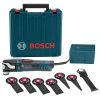 Factory Reconditioned Bosch GOP55-36C1-RT 5.5 Amp StarlockMax Oscillating Multi-Tool Kit With 8-Pc Accessory Kit