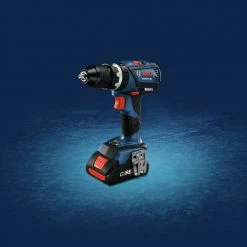 Factory Reconditioned Bosch GSB18V-535CB15-RT 18V Lithium-Ion Brushless 1/2 In. Cordless Hammer Drill Driver Kit (4 Ah) -Bosch Sales Shop bshrgsb18v 535cb15 rt g
