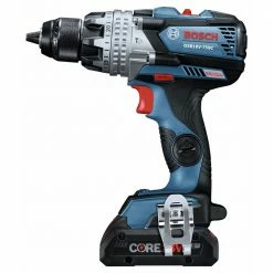 Factory Reconditioned Bosch GSB18V-755CB25-RT 18V Brute Tough Connected-Ready EC Brushless Lithium-Ion 1/2 In. Cordless Hammer Drill Driver Kit With 2 Batteries (4 Ah) -Bosch Sales Shop bshrgsb18v 755cb25 rt b