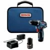 Factory Reconditioned Bosch GSR12V-300B22-RT 12V Max EC Brushless Lithium-Ion 3/8 In. Cordless Drill Driver Kit (2 Ah)