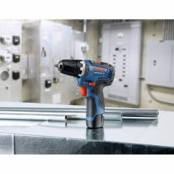 Factory Reconditioned Bosch GSR12V-300B22-RT 12V Max EC Brushless Lithium-Ion 3/8 In. Cordless Drill Driver Kit (2 Ah) -Bosch Sales Shop bshrgsr12v 300b22 rt g