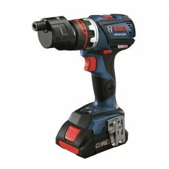 Factory Reconditioned Bosch GSR18V-535FCB15-RT 18V EC Brushless Connected-Ready Flexiclick 5-in-1 Cordless Drill Driver System Kit (4 Ah) -Bosch Sales Shop bshrgsr18v 535fcb15 rt e