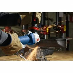 Factory Reconditioned Bosch GWS10-45E-RT 120V 10 Amp Ergonomic 4-1/2 In. Angle Grinder -Bosch Sales Shop bshrgws10 45e rt d