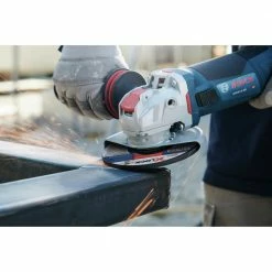 Factory Reconditioned Bosch GWX10-45DE-RT X-LOCK 4-1/2 In. Ergonomic Angle Grinder With No Lock-On Paddle Switch -Bosch Sales Shop bshrgwx10 45de rt b