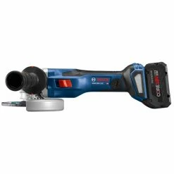 Factory Reconditioned Bosch GWX18V-13CB14-RT PROFACTOR 18V Spitfire X-LOCK Connected-Ready 5 - 6 In. Cordless Angle Grinder Kit With Slide Switch (8.0 Ah) -Bosch Sales Shop bshrgwx18v 13cb14 rt c