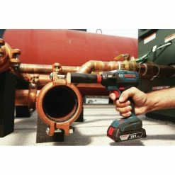 Factory Reconditioned Bosch IDH182-02-RT 18V Cordless Lithium-Ion Brushless Socket Ready Impact Driver Kit With Soft Case -Bosch Sales Shop bshridh182 02 rt d