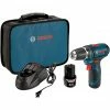 Factory Reconditioned Bosch PS31-2A-RT 12V Max Lithium-Ion 3/8 In. Cordless Drill Driver Kit (2 Ah)